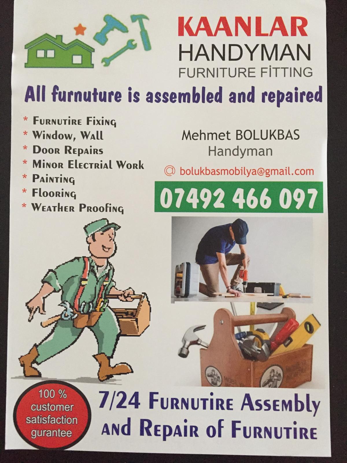 Kaanlar Handyman completed job